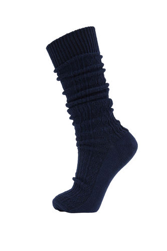 Kadın Basic Kalın Kışlık Uzun Soket Çorap