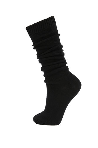 Kadın Basic Kalın Kışlık Uzun Soket Çorap