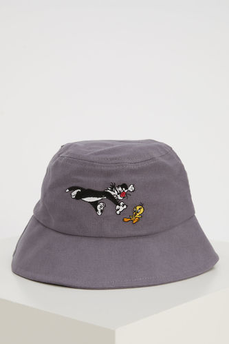 Kadın Looney Tunes Lisanslı Balıkçı Şapka