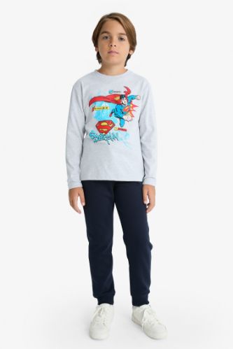 Boy Navy Blue School Sweatpants