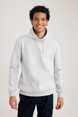 Regular Fit Long Sleeve Sweatshirt