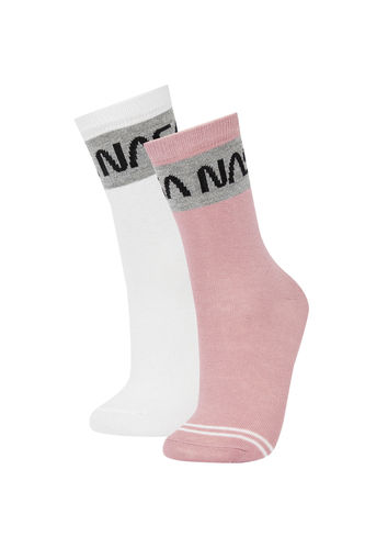 Kadın Nasa Pamuklu 2'li Soket Çorap