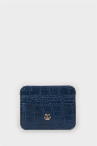 Women NAVY Woman Business Card Wallet
