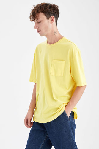 Oversize Fit Short Sleeve Knitted T-shirt