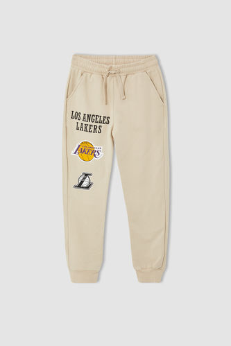 Kids' NBA Los Angeles Lakers Spotlight Therma Track Pants