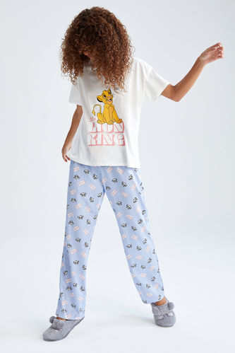 Aile Konsepti Lion King Lisanslı Kısa Kollu Pijama Takımı