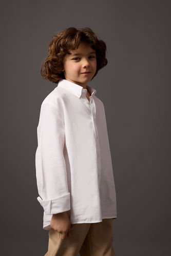 Boy Oxford Long Sleeve Shirt