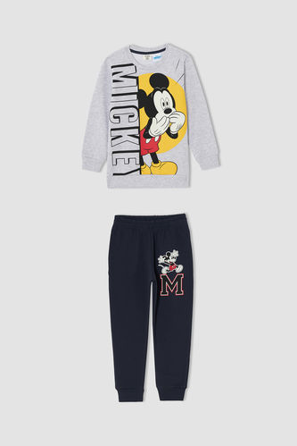 Boy Mickey Mouse License Long Sleeve Sweat Shirt And Sweatpants