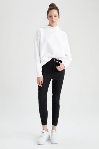 Super skinny online black trousers womens