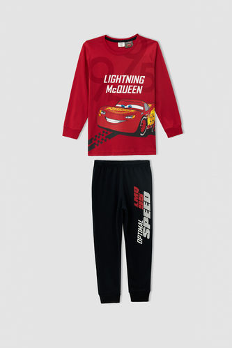 Erkek Çocuk Cars Lisanslı Uzun Kollu Pijama Takımı