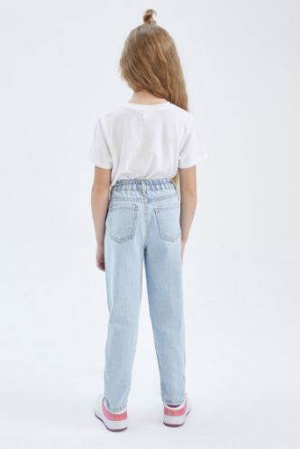 Pantalon mom online fille