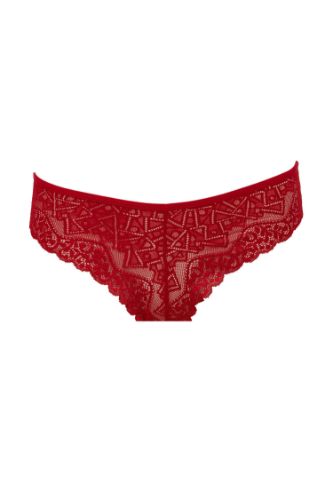 Fall in Love Kırmızı Dantelli Brazilian Külot