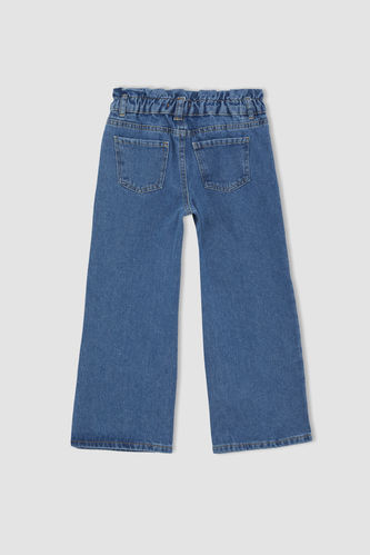 Blau Mädchen Jeans mit weitem Bein 2418536 | DeFacto