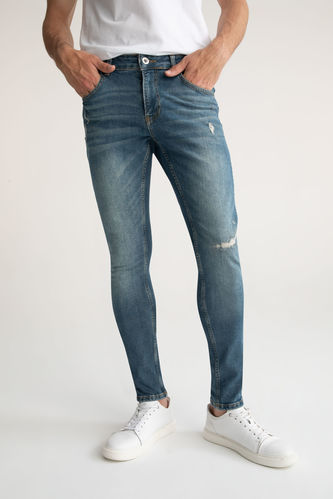 Skinny Comfort Fit Straight Jeans