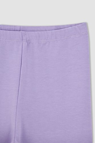 Purple GIRLS & TEENS Girl High Waisted Daisy Duck Printed Leggings 2399854
