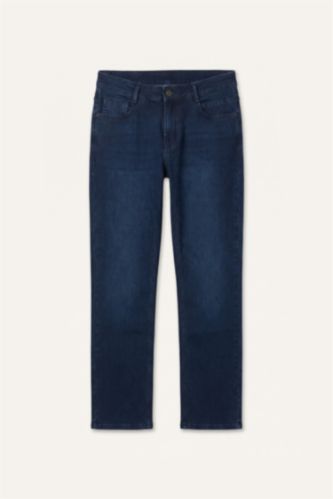 Men Blue Black Sergio Regular Fit Regular Hem Jeans