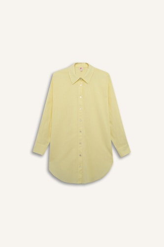 Regular Fit Cotton Beach Shirt