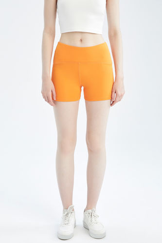 Orange WOMAN High Waisted Mini Leggings 2486219