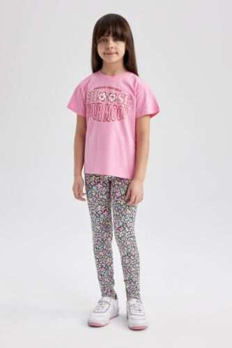 Ankle-length leggings - Light pink/My Little Pony - Kids | H&M