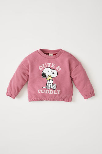Kız Bebek Snoopy  Sweatshirt