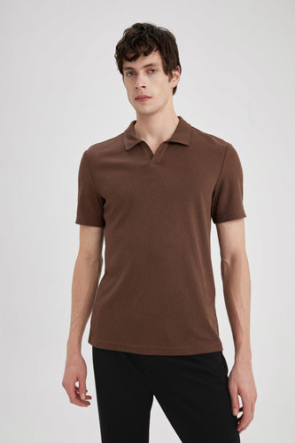 Modern Fit Short Sleeve Polo T-Shirt