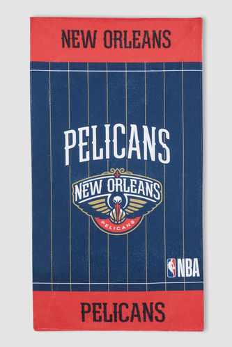 Erkek Çocuk NBA New Orleans Pelicans Lisanslı Plaj Havlu