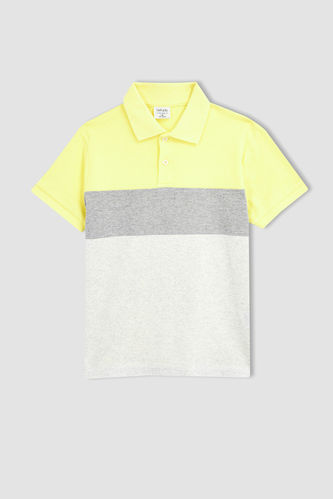 Erkek Çocuk Kısa Kollu Pike Polo Tişört