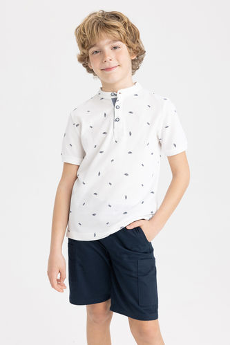 Boy Regular Fit Short Sleeve Printed T-Shirt