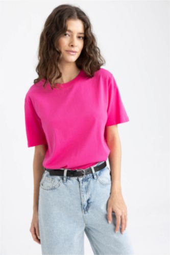 Regular Fit Crew Neck Short Sleeve T-Shirt