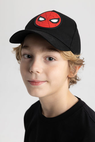 Boy Marvel Spiderman Licensed Cotton Cap Hat