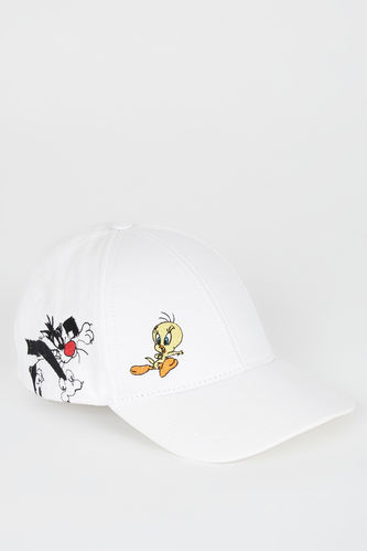 Kız Çocuk Looney Tunes Lisanslı Nakışlı Cap Şapka
