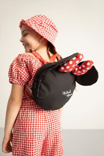 Kız Çocuk Disney Mickey & Minnie Lisanslı Büyük Çapraz Çanta