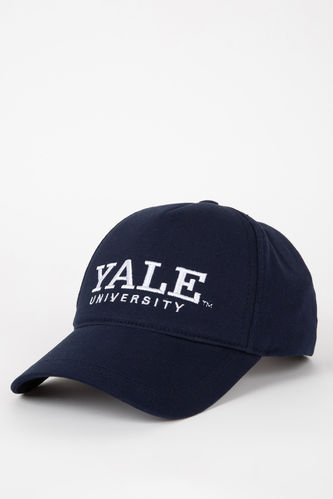 Unisex Yale University Pamuklu Cap Şapka