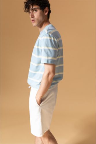 MAN Light Blue New Regular Fit Short Sleeve T-Shirt