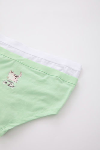 Turquoise GIRLS & TEENS Girl's 2-Pack Slip Panties 2550858