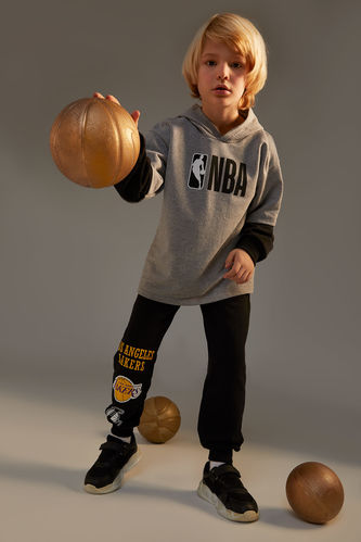 Erkek Çocuk NBA Lisanslı Regular Fit Jogger Eşofman Alt