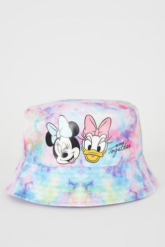 Kız Çocuk Disney Mickey & Minnie Lisanslı Bucket Şapka