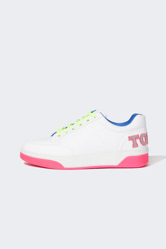 Tokyo Print Lace Up Trainers