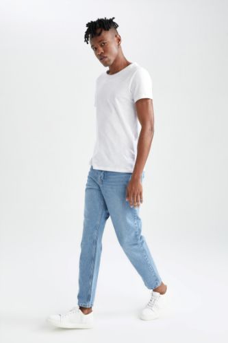 Blue Man Slim Fit Straight Leg Ankle Jeans 2519053