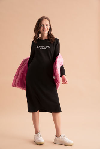 Е | FEST Платье для беременных женщин с длинным рукавом