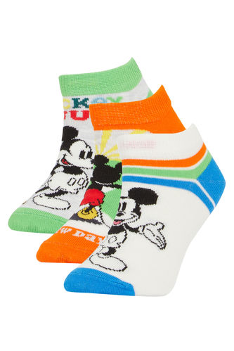 Короткие носки с лицензией Disney Mickey & Minnie, 3 пары
