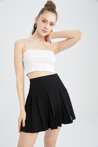 Coool A Cut Mini Pleated Skirt