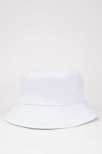 Women Embroidered Cotton Bucket Hat