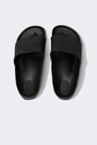 Black MEN Basic Slippers 2436236 DeFacto