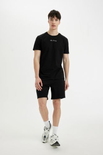 Regular Fit Basic Düz Şort