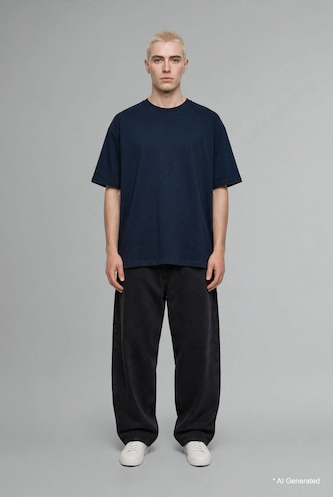 Men NAVY Short Sleeve T-Shirt