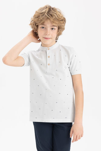 Boy Regular Fit Short Sleeve Printed T-Shirt