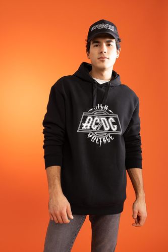 AC/DC Licensed Regular Fit Crew Neck Sweatshirt