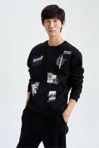 Noir HOMME Gilet à coupe régulière de Fit 3210721
