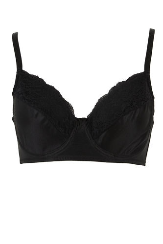 Fall In Love Lace Detail Uncovered Bra